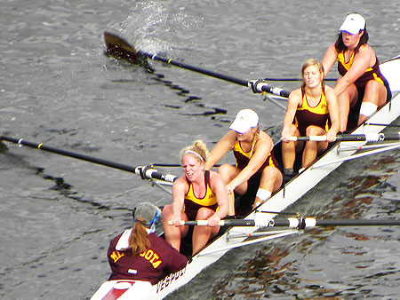 female rower