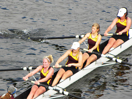 female rower