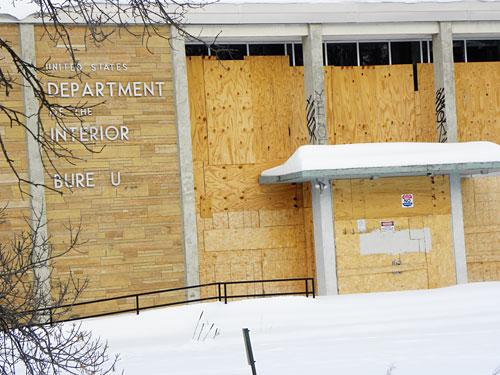 Minnesota Department of Interior Abandoned Building