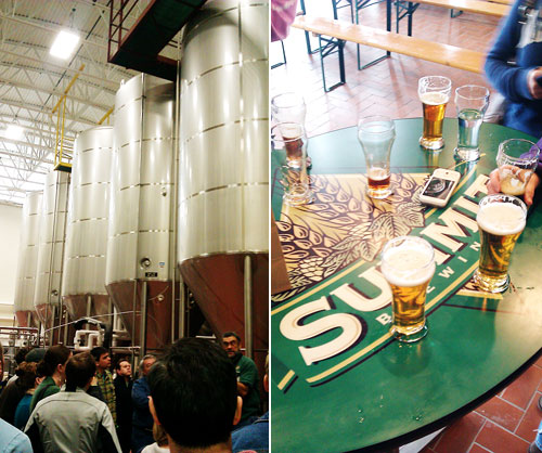 Summit Brewery tour