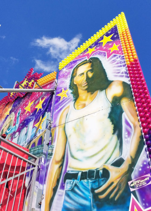 Nick Cage themepark ride