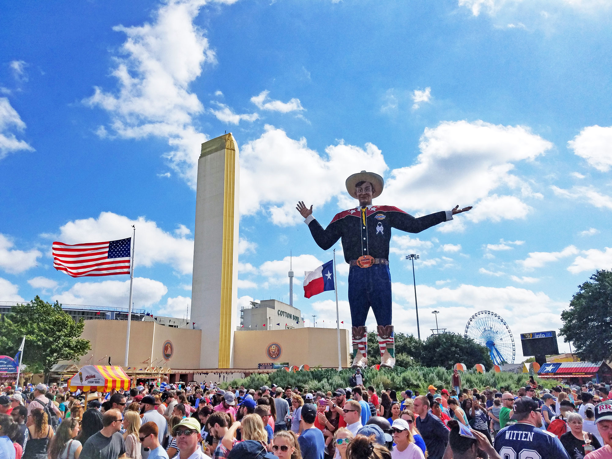 Big Tex at the State Fair of Texas.