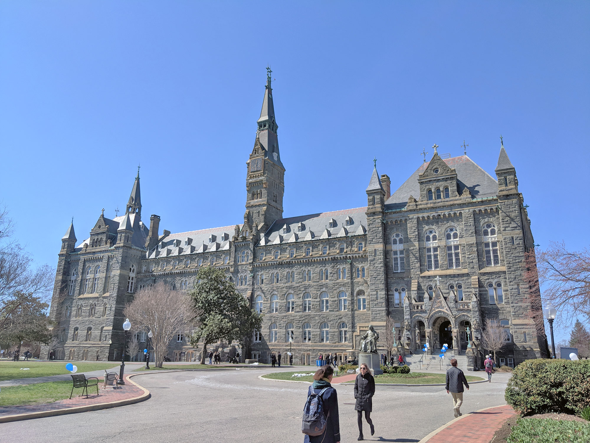 Healy Hall at Georgetown University's main campus.