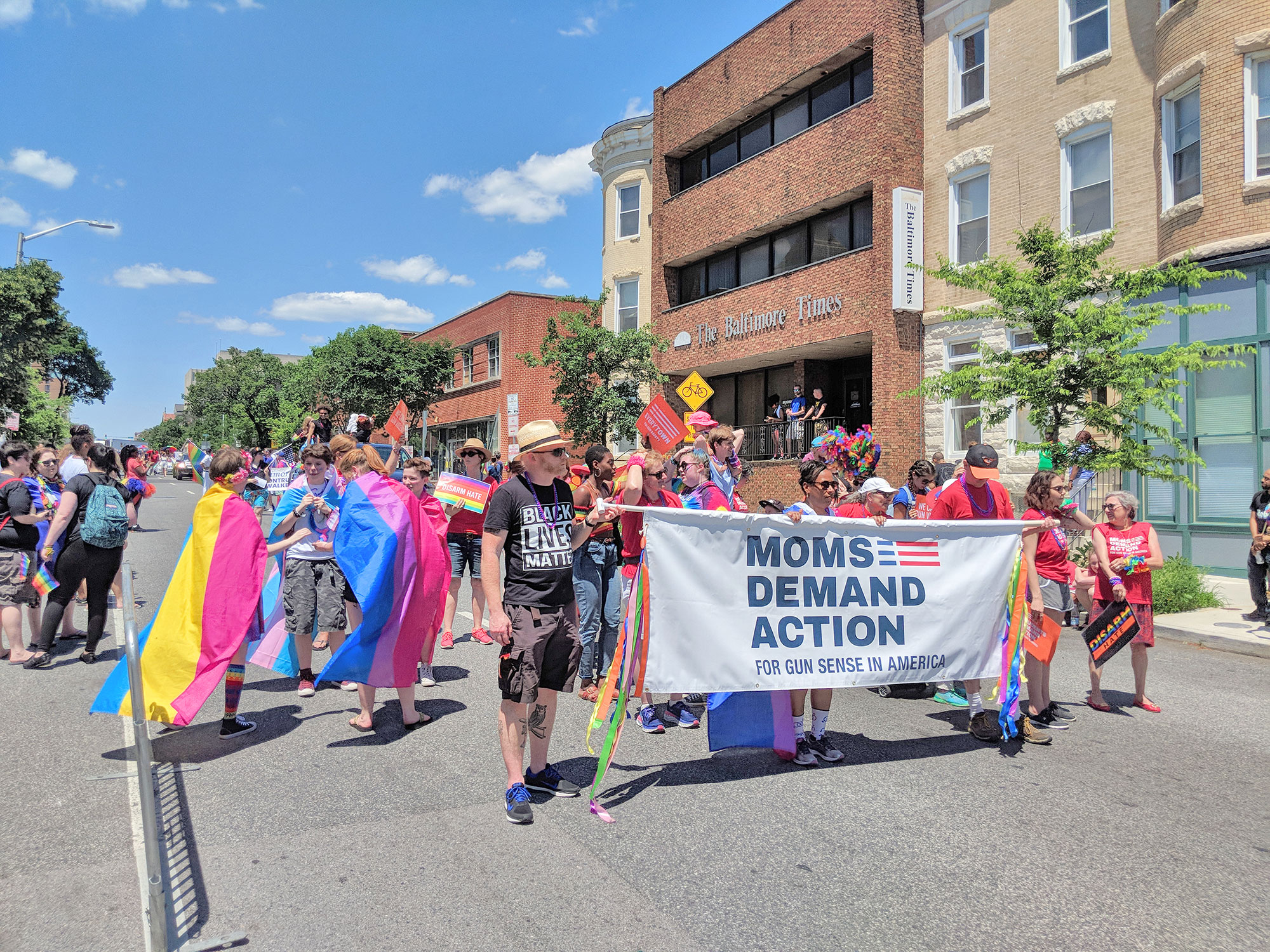 The Baltimore gay pride parade.