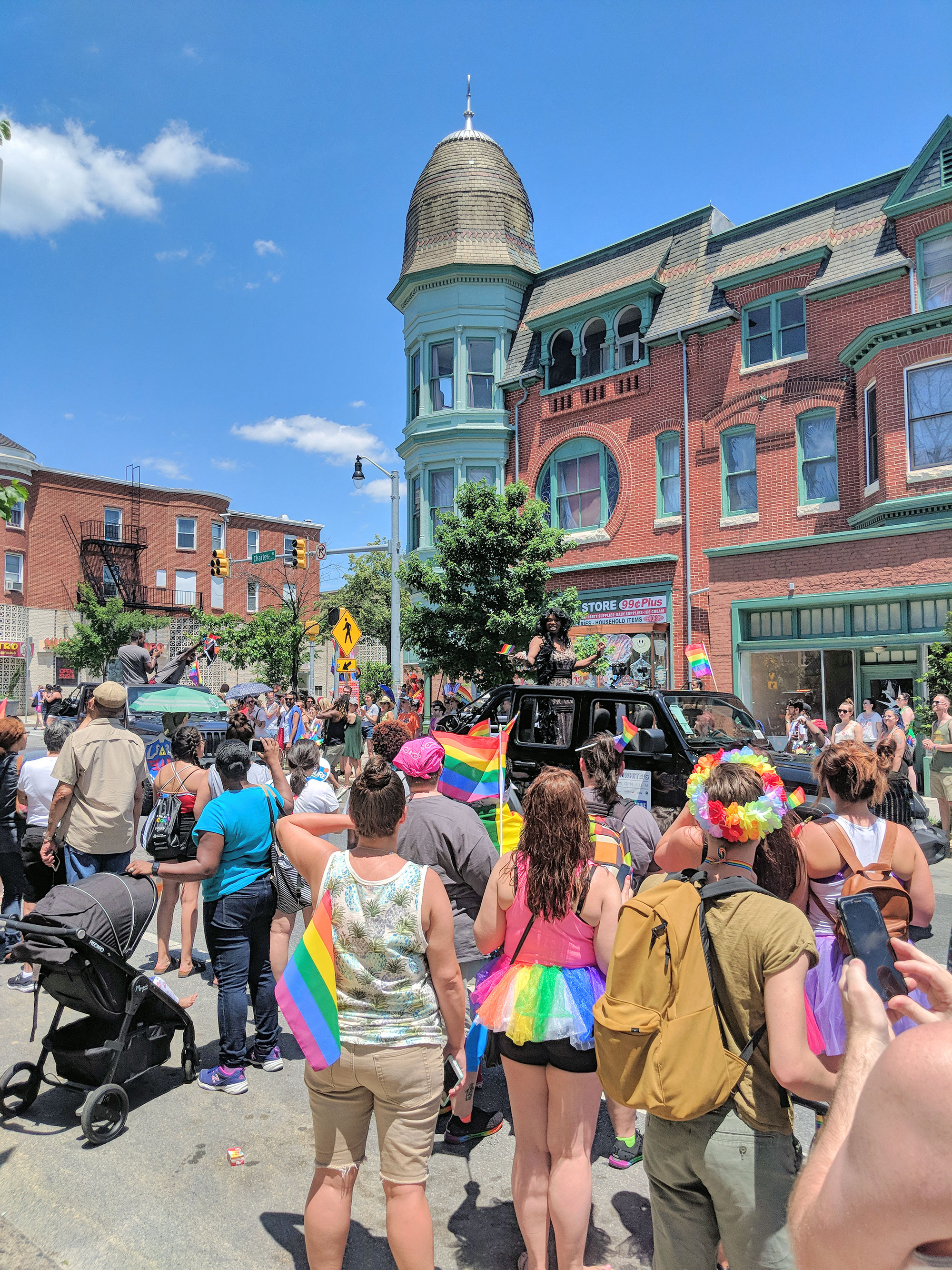 The Baltimore gay pride parade.