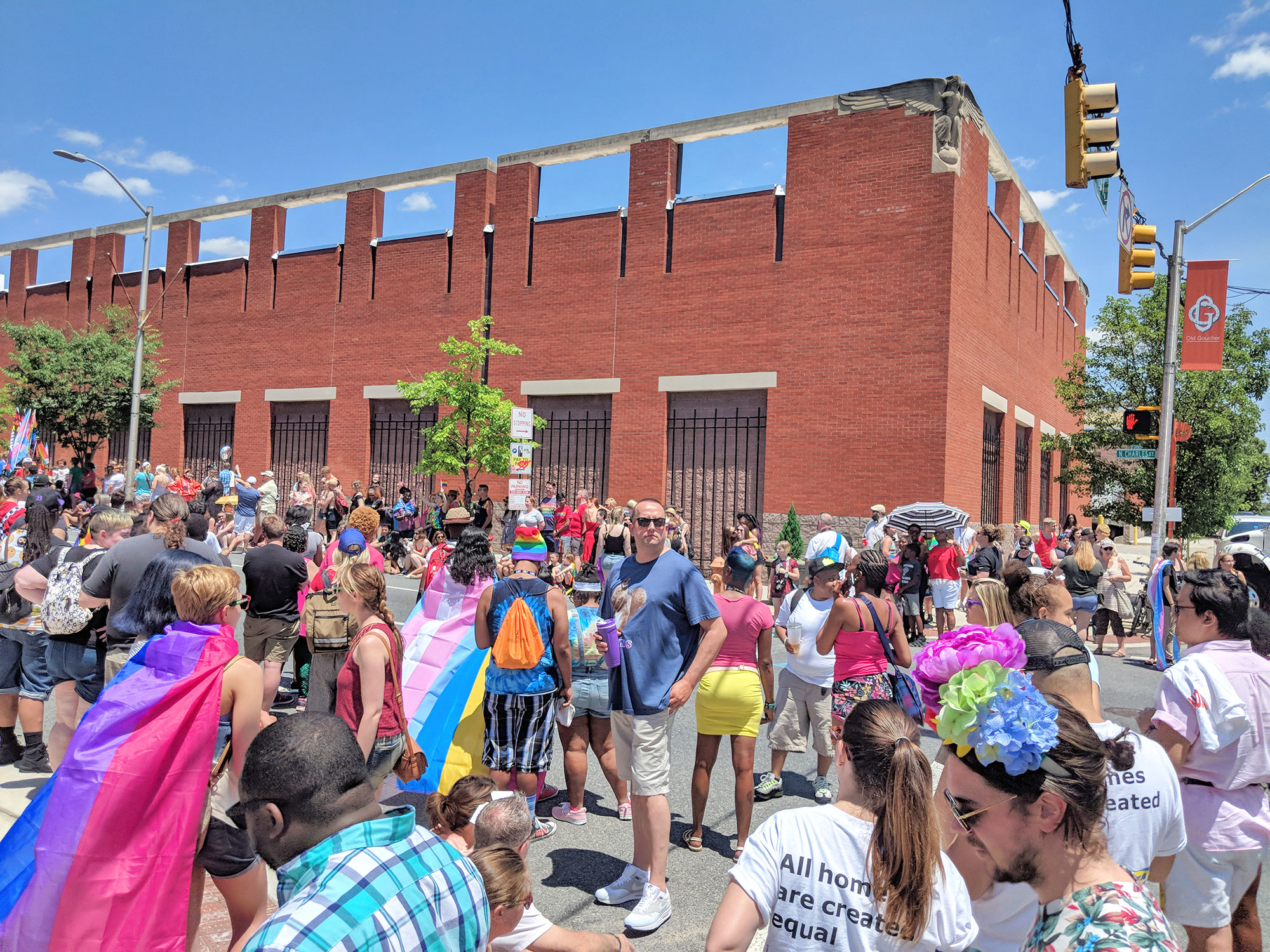 The Baltimore gay pride parade.