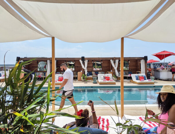 The Pool Club at the Virgin Hotel in Dallas.