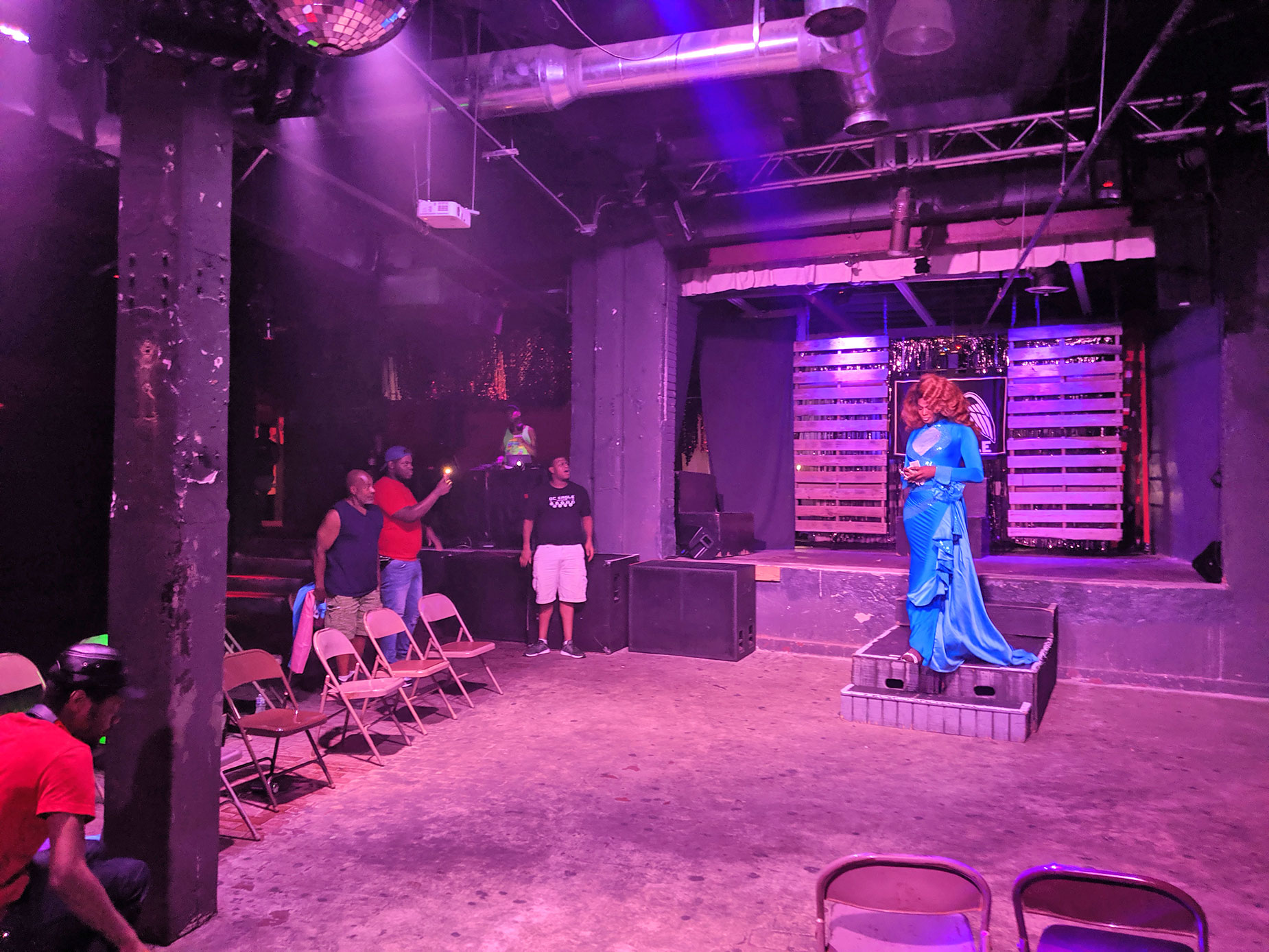 Many drag nights at the D.C. Eagle were poorly attended.