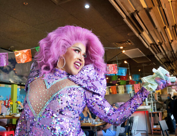 Leyla Edwards at TNT Tacos and Tequila Drag Brunch